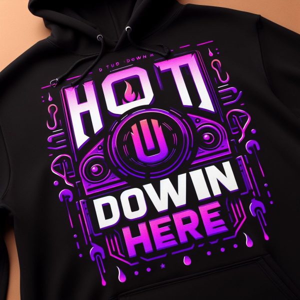 Sudadera "Hot down here"